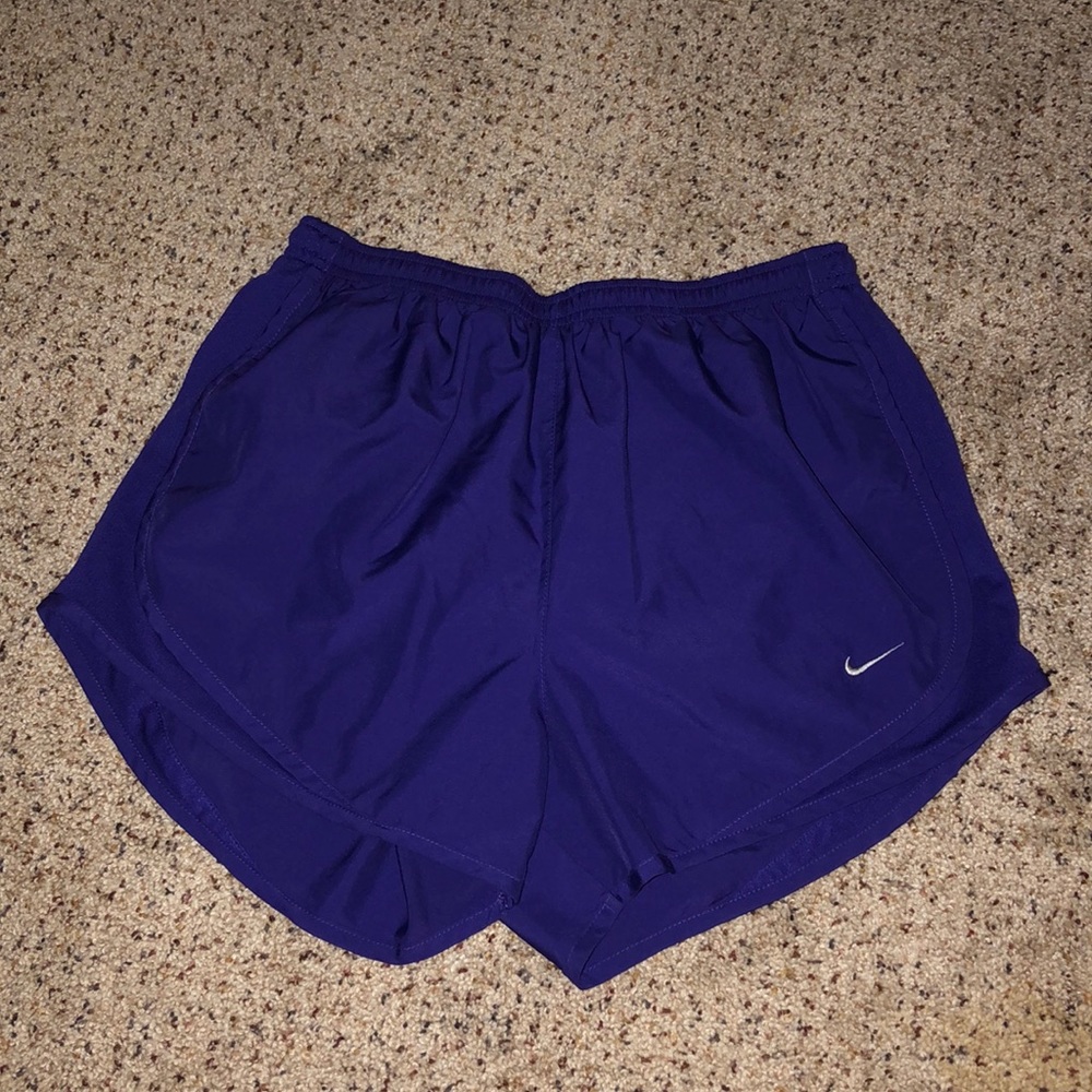 Purple Nike Running Shorts